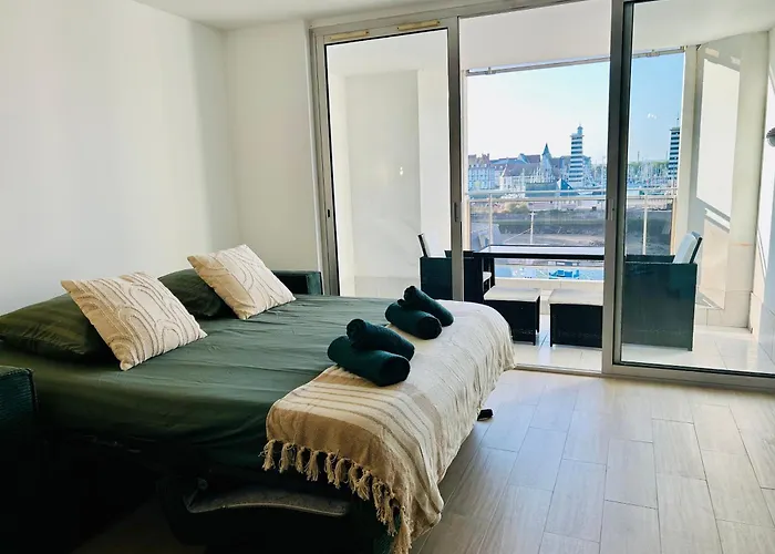 Le Ru'Beach - T2 Avec Piscine Fermee Pour Travaux Reouverture 4 Juillet , Tarif Reduit * 트로우빌쉬메르